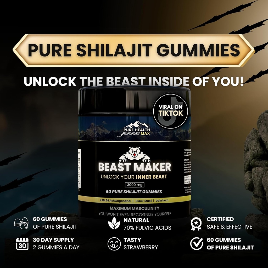 Heightener Gummies + Pure Shilajit Gummies 5