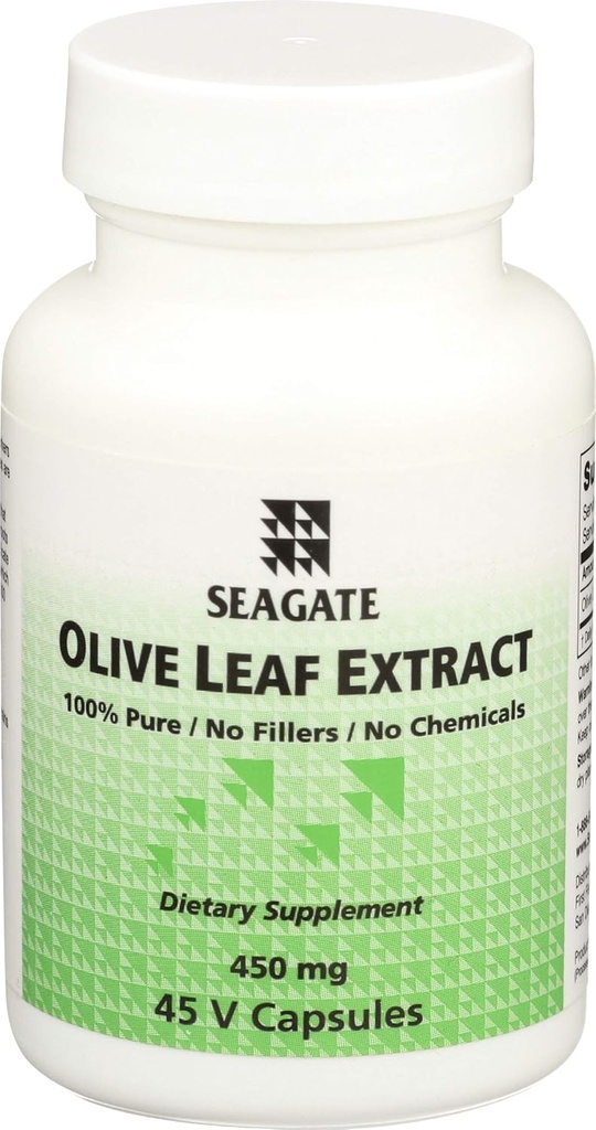 Seagate Products Olive Leaf Extract 450mg 45 Capsules 2
