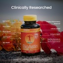 Nutrex Hawaii Vegan BioAstin Hawaiian Astaxanthin - 4mg, 120 Softgels - Farm-Direct Premium Antioxidant Supplement to Support Eye, Skin, Joint & Immune System Health - Vegan, Non-GMO & Gluten-Free 4