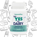Natures Plus Say Yes to Dairy - 50 Chewable Tablets - Natural Lactase Enzyme Supplement, Maximum Strength Digestive Aid, Lactose Intolerance Relief - Gluten-Free - 50 Servings 4