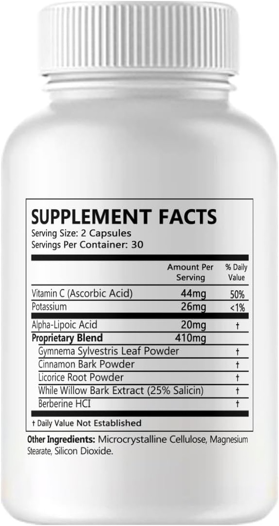 Gluco Control - Gluco Control Advanced Support (Single, 60 Capsules) 3