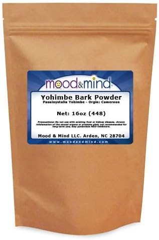 Yohimbe Bark Powder 16oz 2