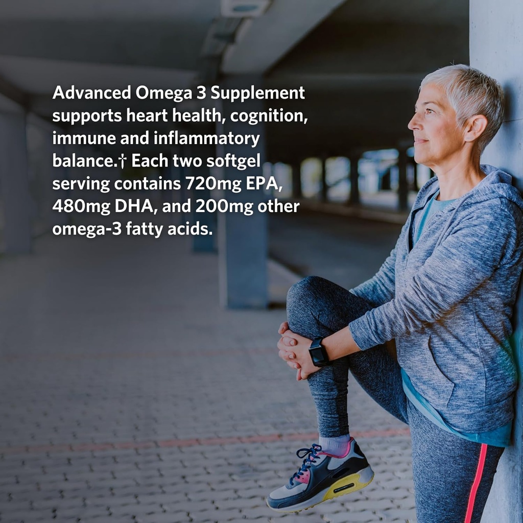 Cooper Complete - Advanced Omega 3 - Fish Oil Supplement, Concentrated EPA + DHA Omega-3 Fatty Acids 1400 mg - 30 Day Supply 6