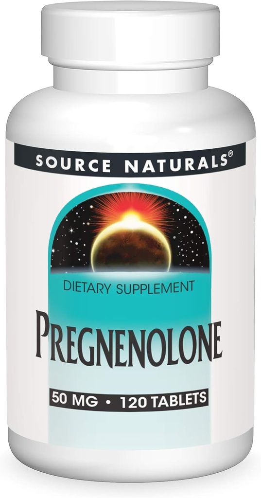 Source Naturals Pregnenolone 50mg - 120 Tablets 2