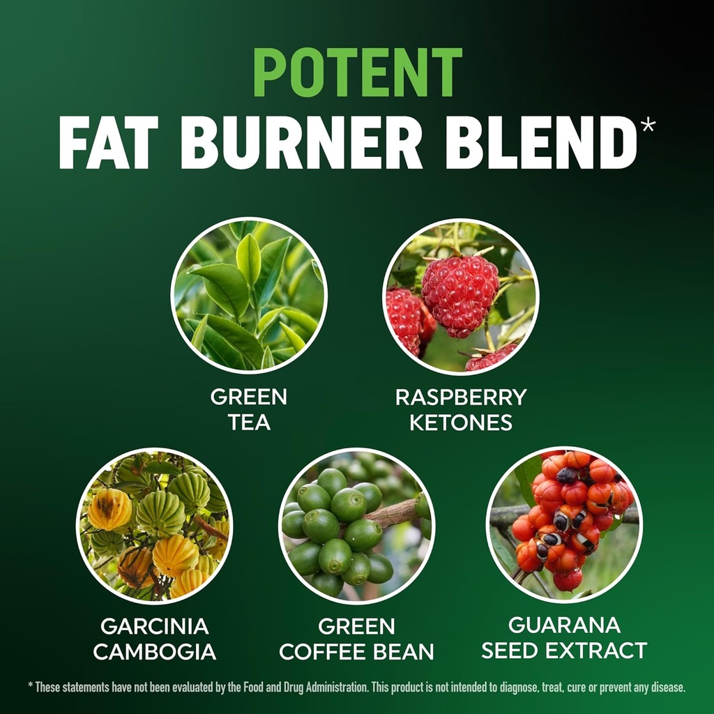 Men’s Fat Burner Gummies for Weight Loss | Green Tea, Green Coffee Bean, Garcinia Cambogia & Ketones | Belly Fat Burner for Men Weight Loss Gummies | Apple Flavored, Pectin-Based | 60 Gummies 4