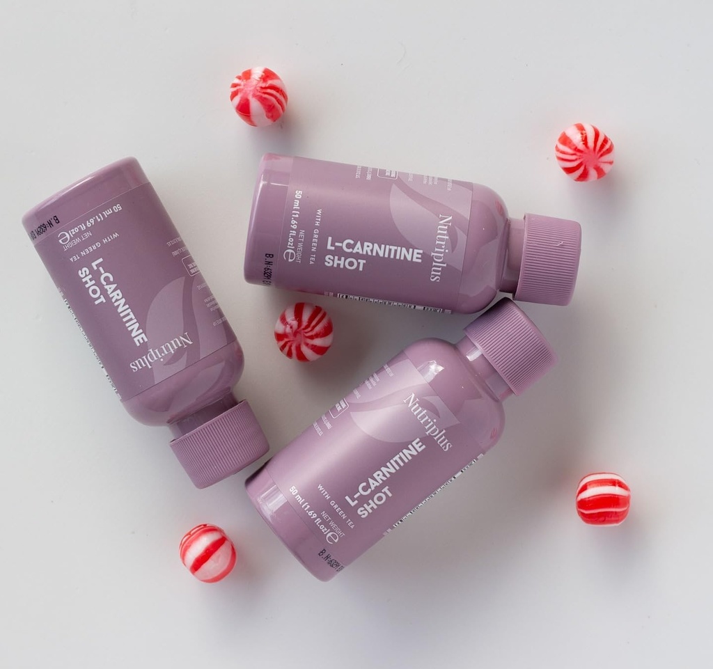 FARMASi Nutriplus Portioned Drink - L-Carnitine, 50ml (12 pcs) - Energy Support, Metabolism Boost, Enhances Endurance, Daily Drink, Supplements 3