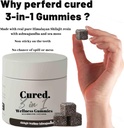 Cured 3 in 1 Gummies, 3 in 1 Shilajit Gummies for Men, Shilajit Gummies for Men, Pure Shilajit Gummies for Men, 30 Day Supply Per Bottle 5
