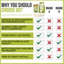 Herbadiet Bamboo Extract Capsules | Supports Healthy Skin, Hair & Nails | Natural Hair Supplement with 70% Silica (120 Capsules) 2