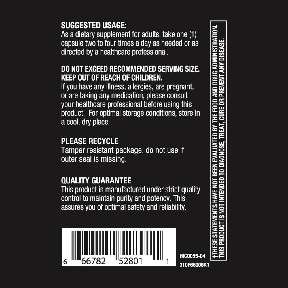 Invite Health L-Theanine - Support for Stress and Relaxation - 60 Vegetarian Capsules - 30 Day Supply 3