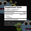 Intelligent Labs 2-in-1 Bundle of Kids’ Probiotics with Sunfiber and FOS + Women’s Probiotics (UTI Formula with Cranberry & D-Mannose), No Refrigeration Required, 2 Months Supply Per Bottle 3