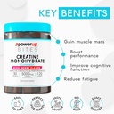 Creatine Monohydrate Gummies for Men & Women, 100% Creatine Mixed Berry Gummies, 5g per Serving + Vegan, Sugar Free + Strength, Energy, Muscle & Booty Gain - 120 Count 4