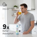 Aurora Nutrascience Mega-Liposomal B-Complex + Vitamin C, Supports Energy, Immune & Nervous System Health, Gluten Free, Non-GMO, Sugar-Free, Organic Fruit Flavor, 32 Servings, 16 Fl oz 6