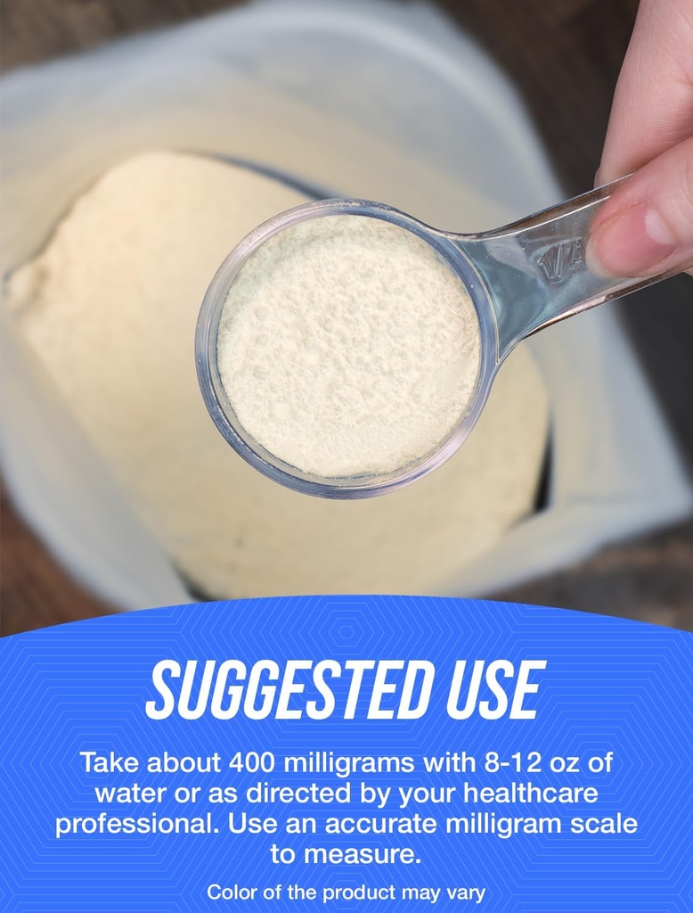 BulkSupplements.com Theobromine Powder - Theobromine Supplement, Nootropic Supplement - Energy Support, Gluten Free, 250 Servings, 100g (3.5 oz) (Pack of 1) 5