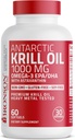 Bronson Antarctic Krill Oil 1000 mg with Omega-3s EPA, DHA, Astaxanthin and Phospholipids 60 Softgels 6