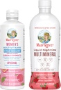 MaryRuth's Women's Multivitamin + Hair Growth Liposomal (Peach) & Liquid Nighttime Multimineral (Cranberry) | Clean Label Project Verified® | Vegan | Beauty, Bedtime, & Overall Health 2