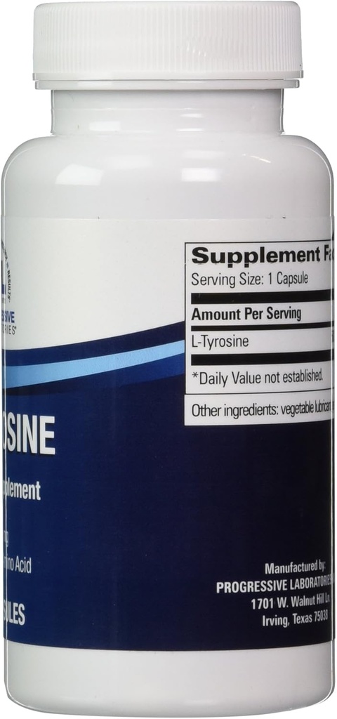 Progressive Labs L-Tyrosine Supplement, 90 Count 3