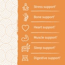 Garden of Life Magnesium Citrate Supplement Gummies with Prebiotics & Probiotics for Stress, Sleep & Recovery - Vegan, Gluten Free, Kosher, Non-GMO, No Added Sugars, Peach Flavor, 60 Count 3