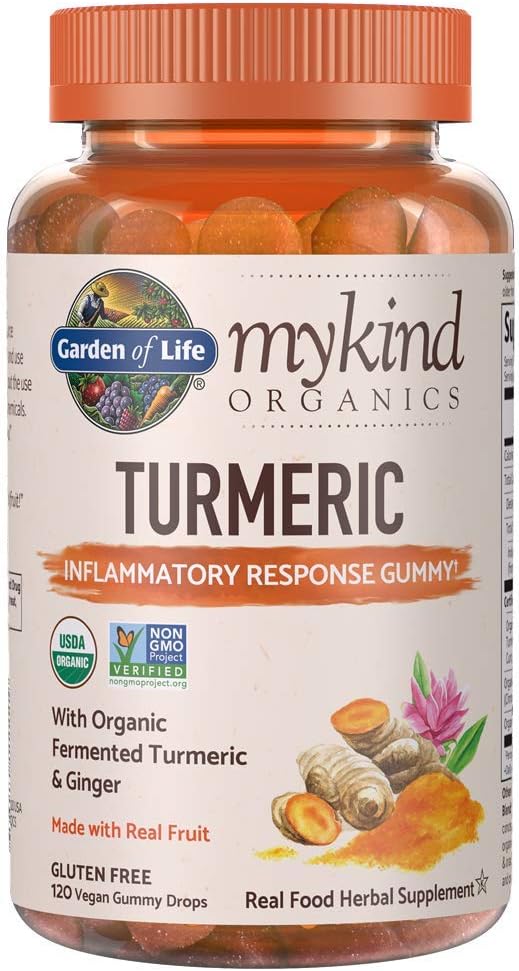 Garden of Life Organics Elderberry Gummies for Adults & Kids - Immune Support Supplement with Organic Fruit & Organics Turmeric Inflammatory Response Gummy - 120 Real Fruit Gummies for Kids & Adults 6