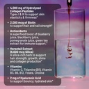 NatureWise Hydrolyzed Liquid Collagen for Women & Men 4000mg - High Absorption, Type 1 & 3 Peptides with Biotin + Vitamin C + Vitamin B Complex & Hyaluronic Acid -Mixed Berry - 10 Tubes[10 Day Supply] 3