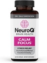 NeuroQ Calm Focus Capsules - Stress Relief Supplement - Supports Mental Function & Relaxation - Sensoril Ashwagandha, Magnesium, GABA, L-Theanine, Andean Cocoa & Kava Kava - 60 Capsules 2