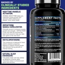 Anabol PM Nighttime Muscle Builder & Sleep Aid | Anabolic Muscle Building Supplement | Clinically Researched RIPFACTOR, Epicatechin & More | Post Workout Muscle Recovery & Strength – 60 Pills 6
