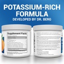 Dr. Berg Zero Sugar Hydration Keto Electrolyte Powder - Enhanced w/ 1000 mg of Potassium & Real Pink Himalayan Salt (NOT Table Salt) - Orange Flavor Hydration Drink Mix Supplement - 50 Servings 3