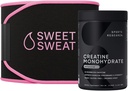 Sports Research Creatine Monohydrate and Sweet Sweat Waist Trimmer - Black/Pink (Medium) 2