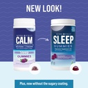 Natural Vitality CALM Sleep Gummies Magnesium Supplement, Melatonin & Magnesium Citrate, Sleep Aid Gummies, L-Theanine, Gluten Free, Helps the Body Ease into Sleep, Blueberry Pomegranate 60 Count 3
