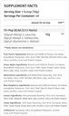 Metabolic Nutrition - TRIPEP - Tri-Peptide Branch Chain Amino Acid, BCAA Powder, Pre Intra Post Workout Supplement, Lemonade, 400 Grams (40 Servings) 3