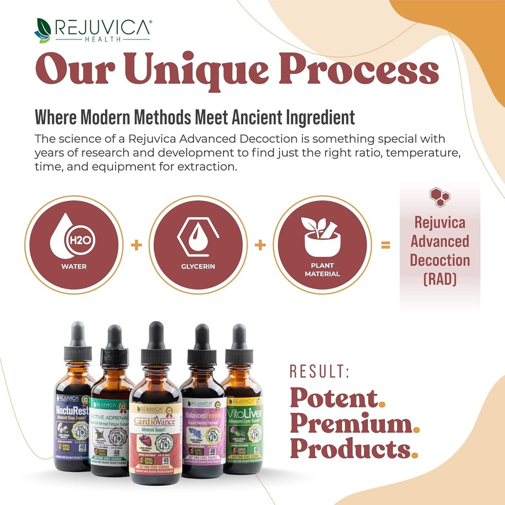 Rejuvica Health CardioVance - Heart Support Supplement - Liquid Delivery for Better Absorption - Hawthorne, Hibiscus, Arjuna, Olive Leaf & More! 3
