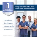 Navage Travel Bundle - Nasal Irrigation System - Saline Nasal Rinse Kit with 1 Nose Cleaner, 30 Salt Pods and Black Travel Bag 6