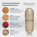 HPN T(5) Testosterone Optimization Booster | Natural Testosterone Supplement with Testofen | Increase Endurance & Energy | Improve Ability to Build Muscle with LJ100 | Vegan Friendly | 81 Capsules 5