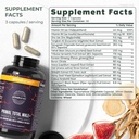 Primal Harvest Primal Total Male+ & Primal Greens Men's Multivitamin and Nutritional Supplement with Ginseng, Vitamins D and B, zinc, probiotics and More, Gluten and Dairy Free 5