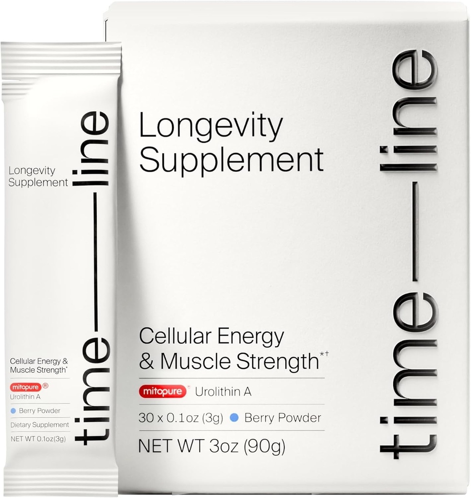 Timeline Mitopure Urolithin A Supplement Powder - Clinically Proven Support for Healthy Aging and Cellular Renewal - Mitoceutical for Muscle Support and Longevity 2