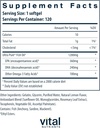 Vital Nutrients Ultra Pure® Fish Oil 700 | Supports Heart, Brain, and Joint Health* | Sustainably Sourced High EPA & DHA Omega-3 Fatty Acid | Lemon Flavor | Gluten, Dairy & Soy Free | 120 Softgels 3