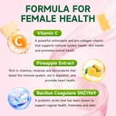 Premium Feminine Balance Gummies for Women's Immune Health, Hawaiian Pineapple Gummies Support PH Balance & Vaginal Health, Vegan, Gluten-Free, 120 Count 4