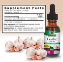 Nature's Answer Garlic Extract | Promotes Overall Health & Well-Being | Made with Low Organic Alcohol | Gluten-Free, Non-GMO & Kosher Certified | 1oz 5