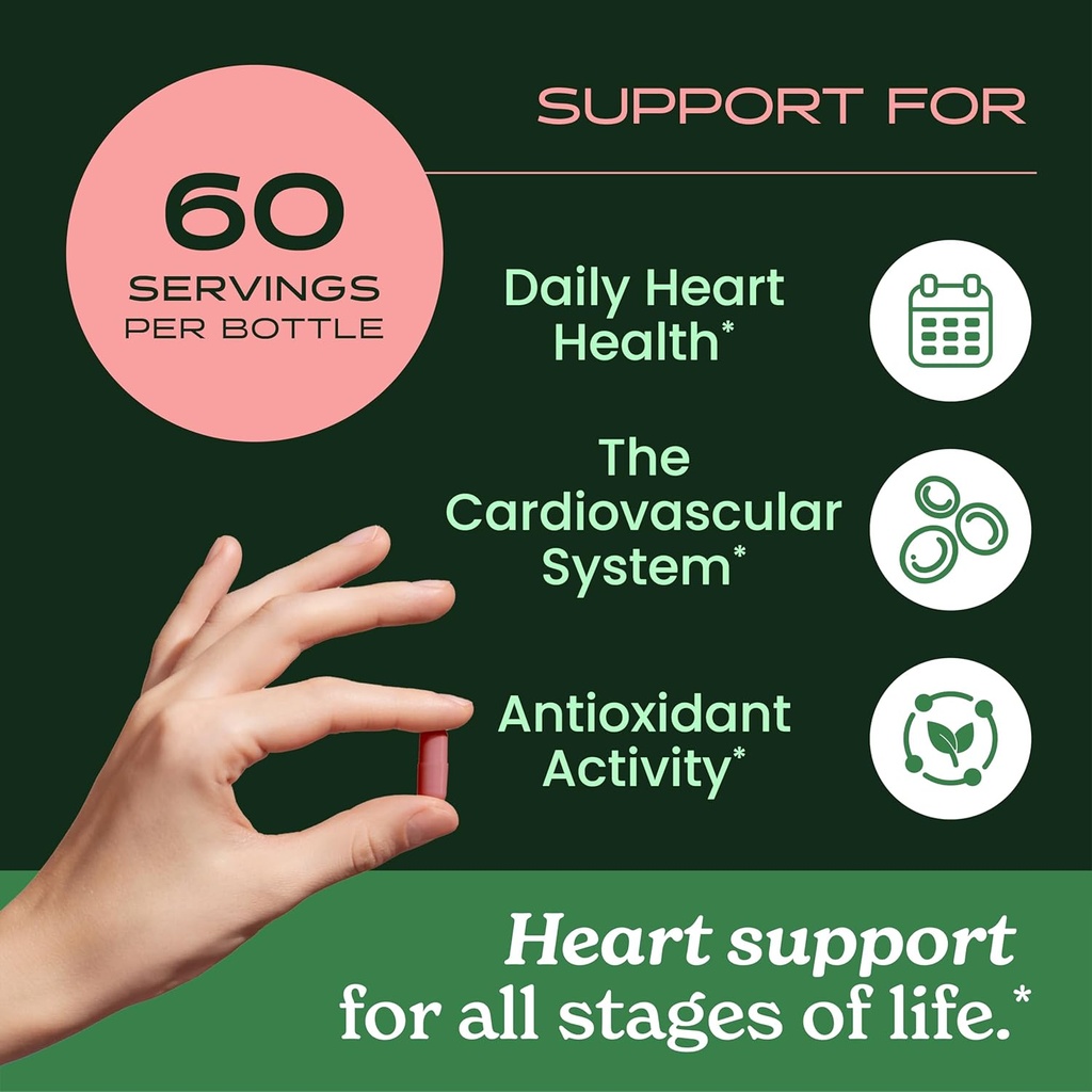 Herb Pharm USDA Organic Pomegranate Capsules for Heart Health Support | Antioxidant Activity Support & Heart Health Supplement Certified Organic Pomegranate Extract | 60 Vegan Capsules 30 Day Supply* 4