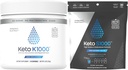 Hi-Lyte Keto K1000 Electrolyte Powder Unflavored + Keto S1000 Electrolyte Powder Packets 2