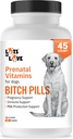 Bitch Pills - Pregnant Dog Prenatal Vitamins - 45 Tablets 2