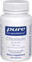 Pure Encapsulations Chromium (Picolinate) 500 mcg - for Lipid & Carbohydrate Metabolism* - Mineral Supplement - Superior Absorption Chromium Supplement - Vegan & Gluten Free - 180 Capsules 2