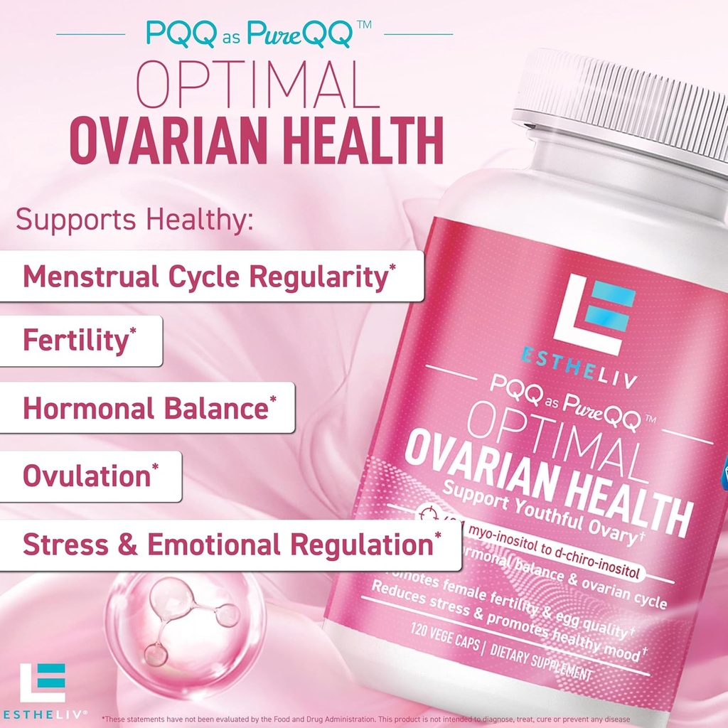 ESTHELIV® Optimal Ovarian Health 120 VegeCaps 3