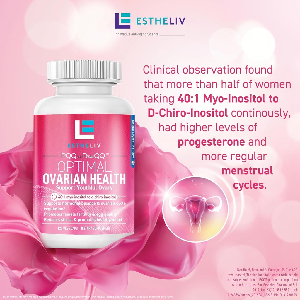 ESTHELIV® Optimal Ovarian Health 120 VegeCaps 6