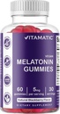 Vitamatic Magnesium Gummies & Melatonin Gummies Combo - 60 Count Each 4