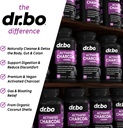 Activated Charcoal Capsules Cleanse Detox - 1200mg Organic Coconut Charcoal Pills for Stomach Gas and Bloating Relief for Men Women Kids - Active Capsules Powder Binder Activated Supplements for Gut 5