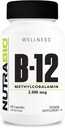 NutraBio Methyl B-12 Vitamin Supplement, 2000mcg – Promotes Cellular Health and Wellness, 90 Vegetable Capsules 2