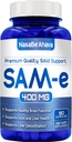 SAM-E Supplement 400mg | Easy Absorption S-Adenosyl-L-Methionine SAM-e 400mg for Bone and Mood Support Supplement | Made in The USA Non-GMO and Gluten Free (90 Day Supply) 2