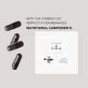 Caviar Collagen Capsules - Beauty Supplement with 2,000 mg Marine Collagen Peptides, Caviar Extract and Vitamin Complex 4