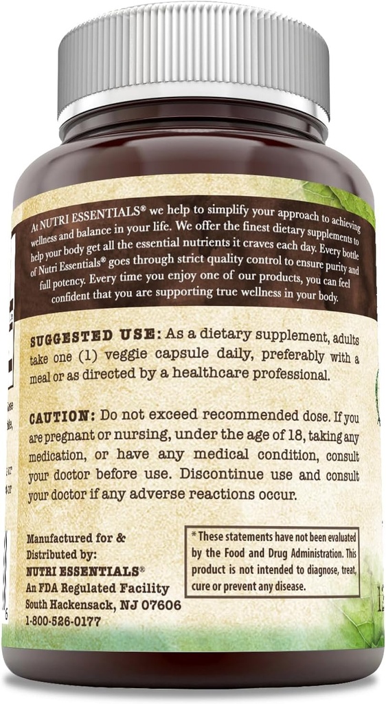 Quercetin 500 mg 120 Veggie Capsules Supplement | Non-GMO | Gluten Free | Made in USA 3