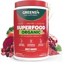 Greens+ Organic Reds Superfood Powder, Antioxidant, Polyphenol, Blend for Morning Kick, Energy, Vitality Boost, Nutrition, Vibrant Health, Vegan Soy/Dairy/Gluten Free(8.46oz) 2